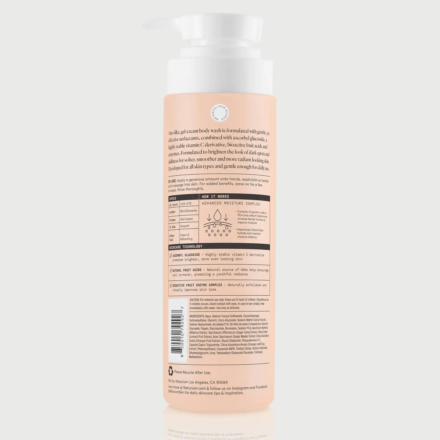 the-brightener-vitamin-c-brightening-body-wash-l1 NATR-The-Brightener-Body-Wash_back.webp