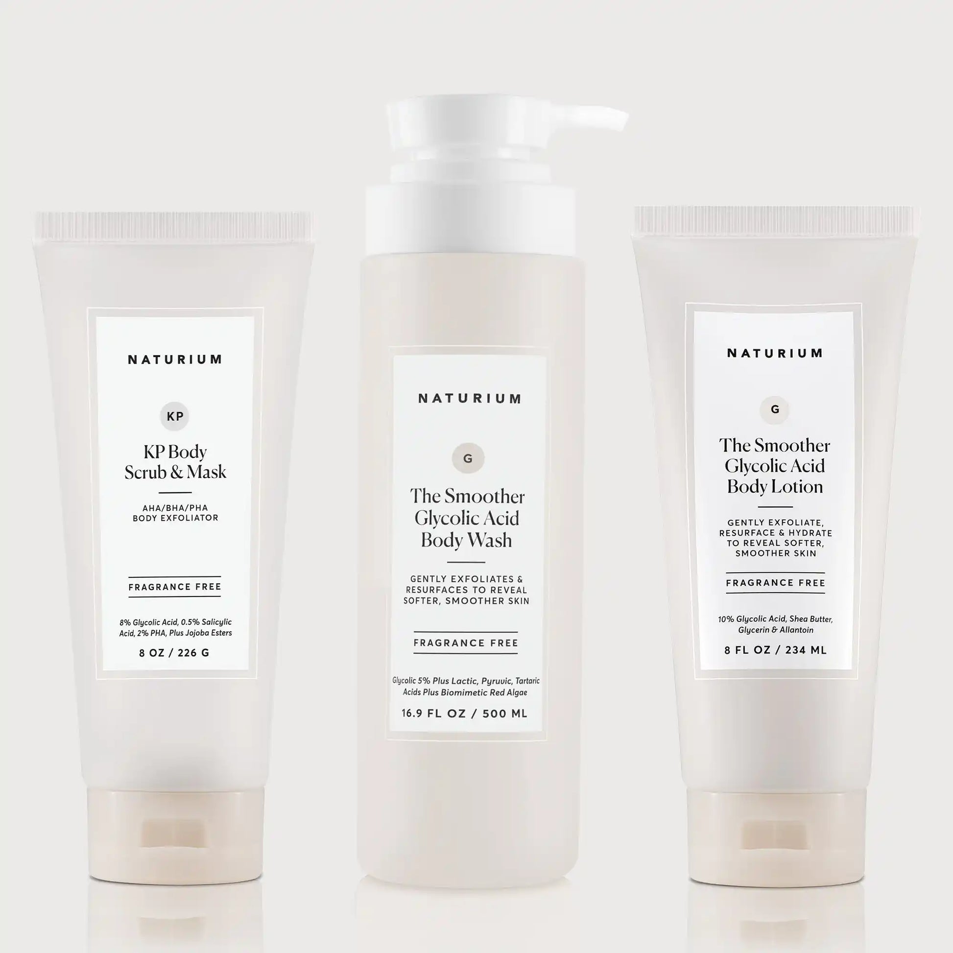 the-glycolic-acid-body-bundle-g2 NATR_KPScrub_SmootherBodyWash_SmootherLotion_Bundle_ecomm.webp